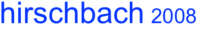 hirschbach 2008