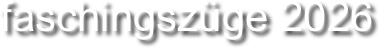 faschingszüge 2026