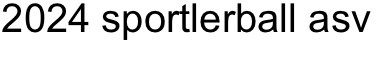 2024 sportlerball asv